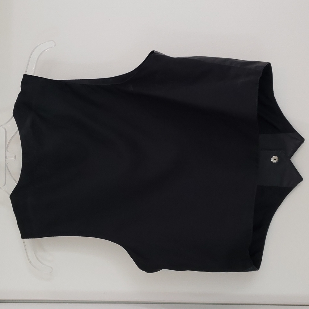 Wilson Black Leather Vest for Women - Picture 3 of 6